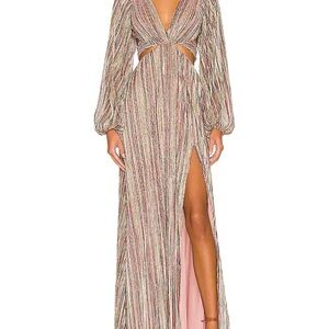Elegant Multicolor Maxi Dress